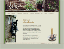 Tablet Screenshot of casalouran.com